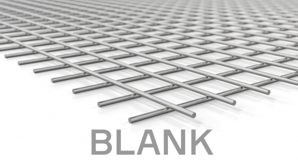 Punktschweißgitter GIDRA® BASE 2500 x 1250 mm, 100 x 100 mm Masche, 4 mm Draht - BLANK